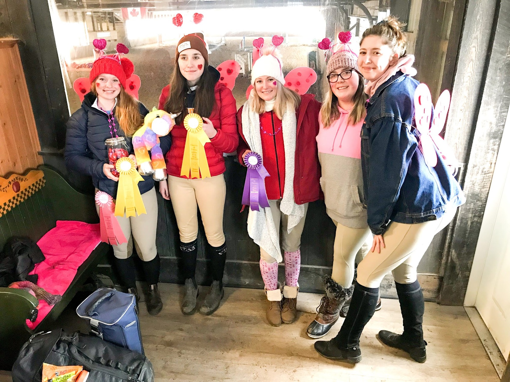 Equestrian Team Photo